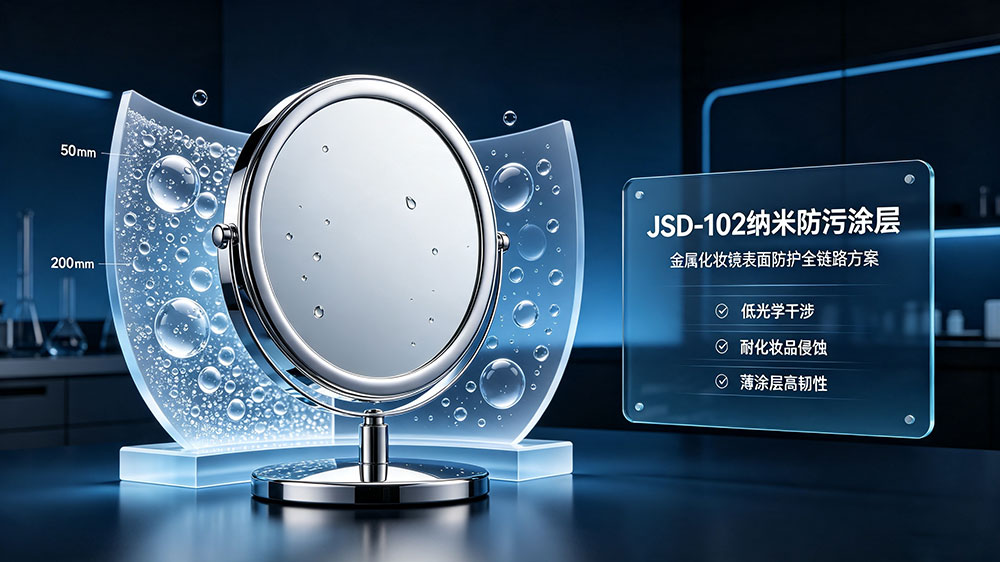 化妆镜涂层不耐用？JSD-102从基材匹配到固化曲线的全链路解决方案