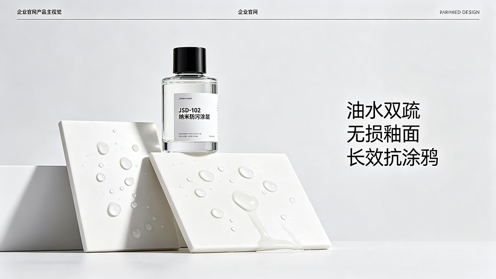高端陶瓷卫浴防污技术方案 精尚化工JSD-102纳米涂层 长效抗涂鸦